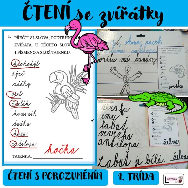 Čtení se zvířátky 1