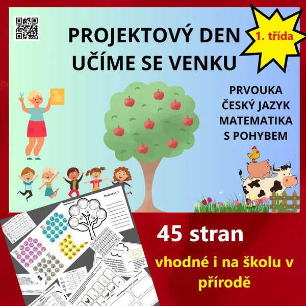 PROJEKTOVÝ DEN UČÍME SE VENKU - kompletní příprava na celé dopoledne venku 1