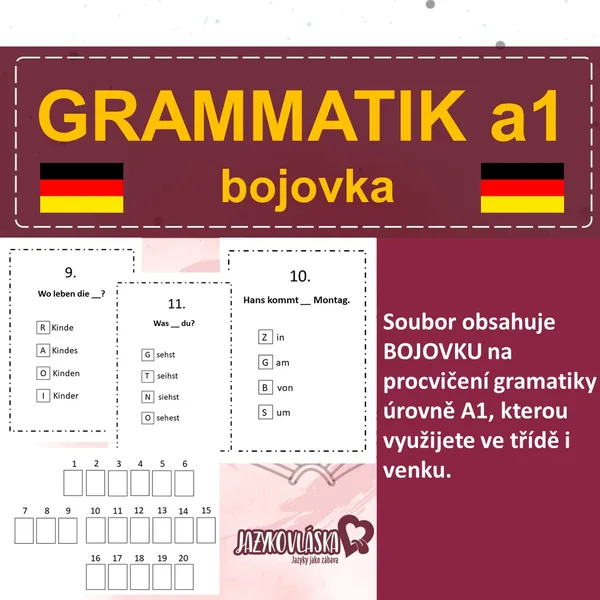 Grammatik A1 bojovka 1