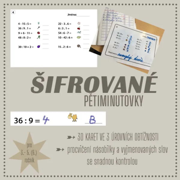 Šifrované pětiminutovky 1