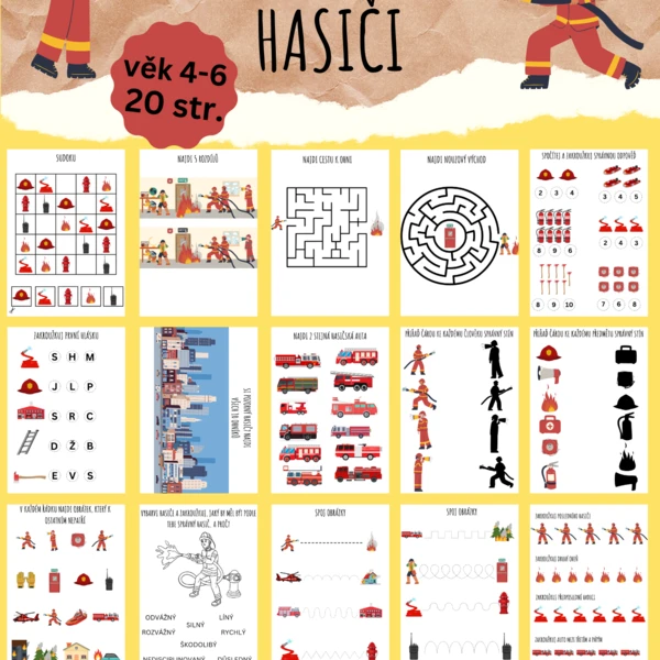 HASIČI - Pracovní listy 1