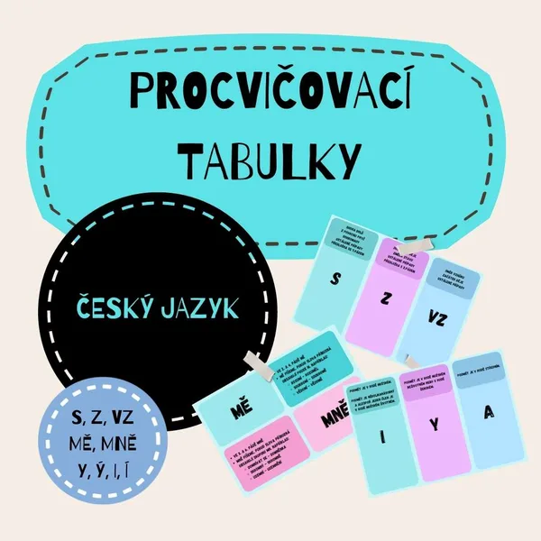 PROCVIČOVACÍ TABULKY 1