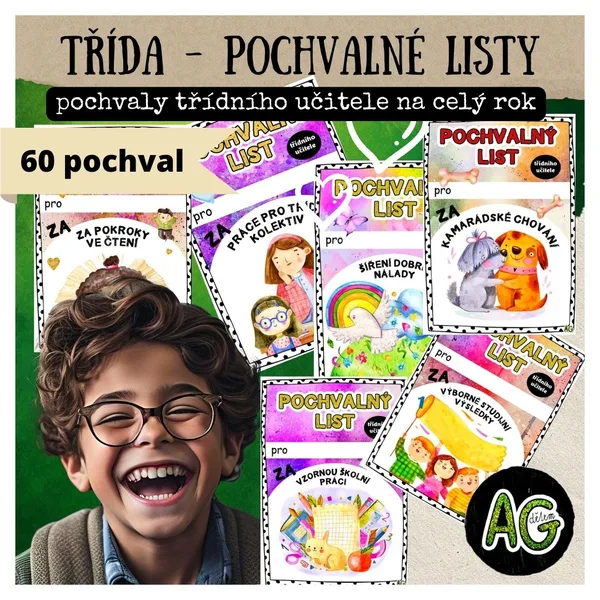 60 pochval třídního učitele 1