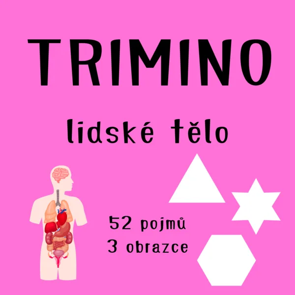 Trimino - lidské tělo 1