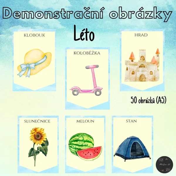 Léto, demonstrační obrázky 1