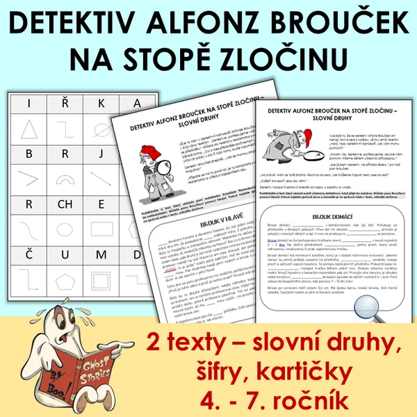 SLOVNÍ DRUHY - PRÁCE S TEXTEM +HRA 1