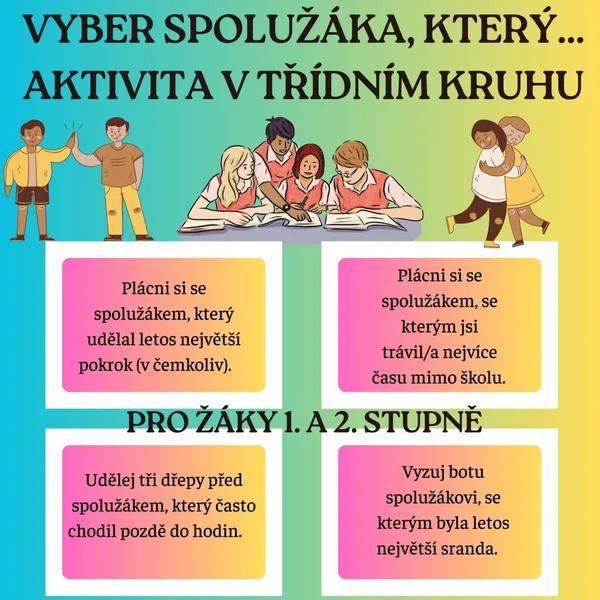 Vyber si spolužáka, který... - aktivita v třídním kruhu  1