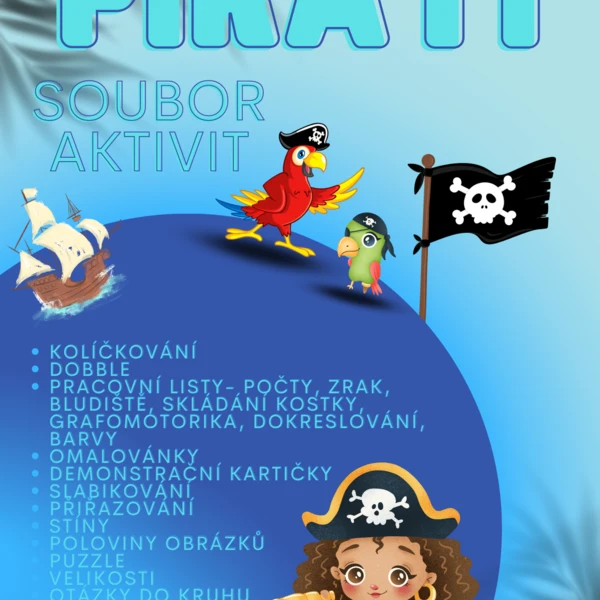 Piráti - soubor aktivit 1