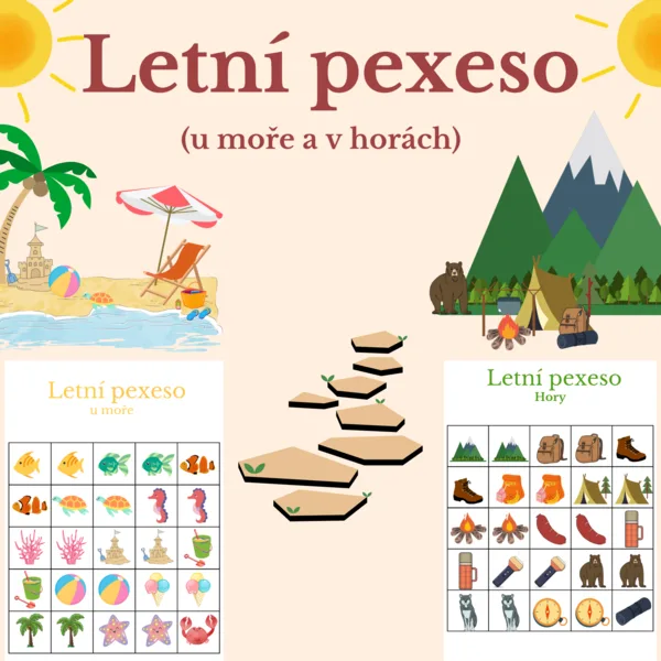 Letní pexeso 1