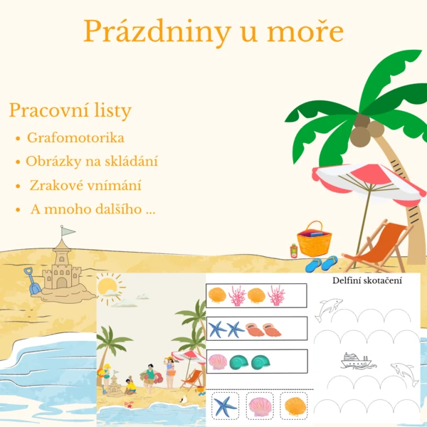 Prázdniny u moře 1