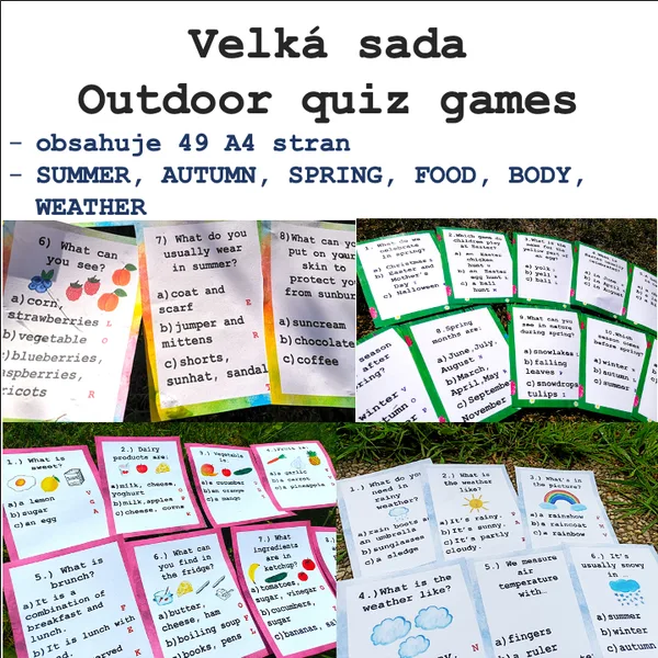 Velká sada - Outdoor quiz questions 1