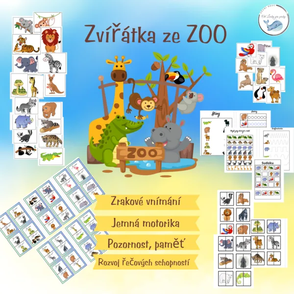 Zvířátka v Zoo 1