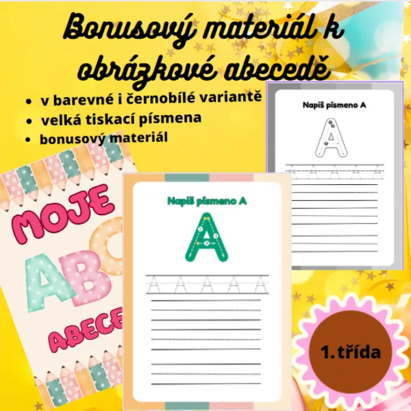 Bonusový materiál k obrázkové abecedě 1