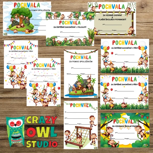 OPIČKY – POCHVALY 1