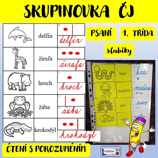 Skupinovka - český jazyk 1. třída 1