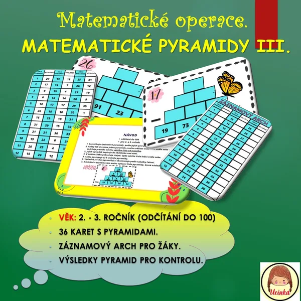 Matematické pyramidy III. 1