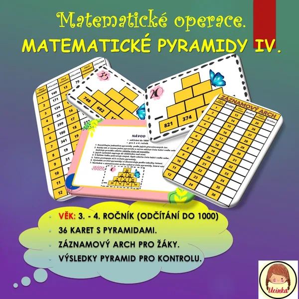 Matematické pyramidy IV. 1