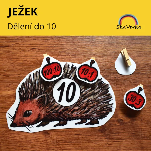 JEŽEK - dělení do 10 1