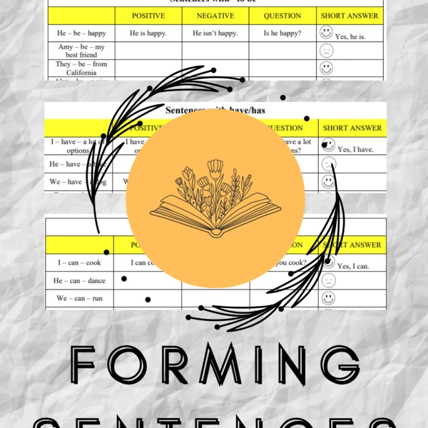 Tvorba vět v AJ - Forming sentences 1
