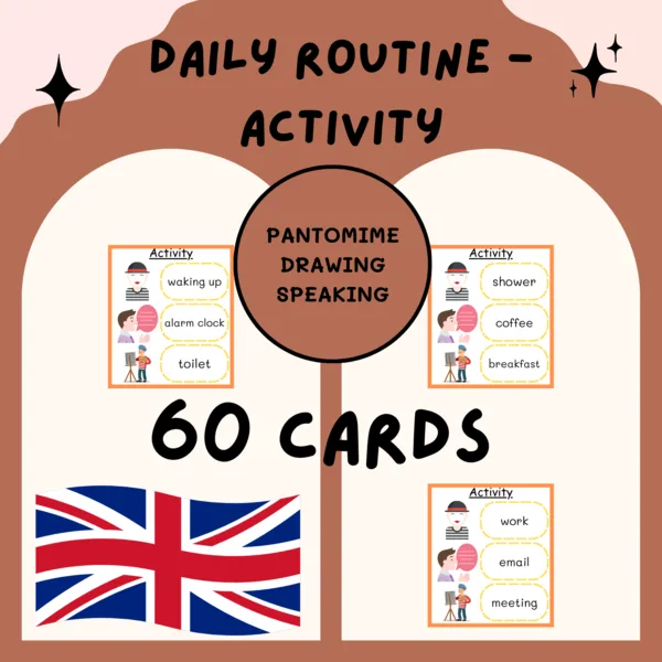 ACTIVITY - DAILY ROUTINES (60 cards) 1