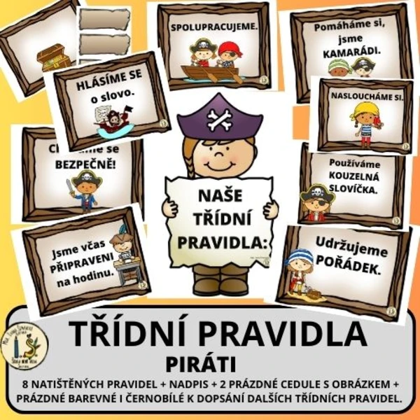Třídní pravidla - PIRÁTI 1