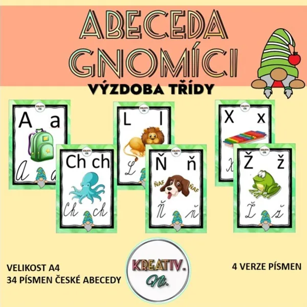 GNOMÍCI - abeceda 1