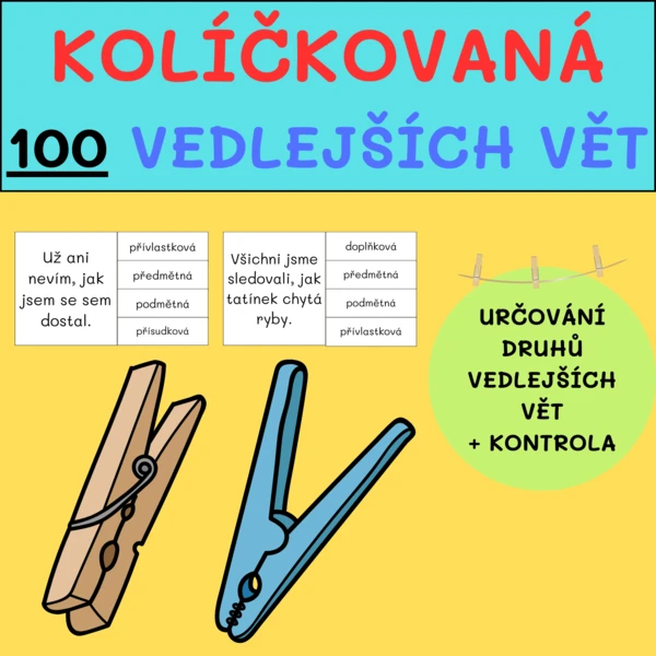 KOLÍČKOVANÁ - 100 VEDLEJŠÍCH VĚT 1