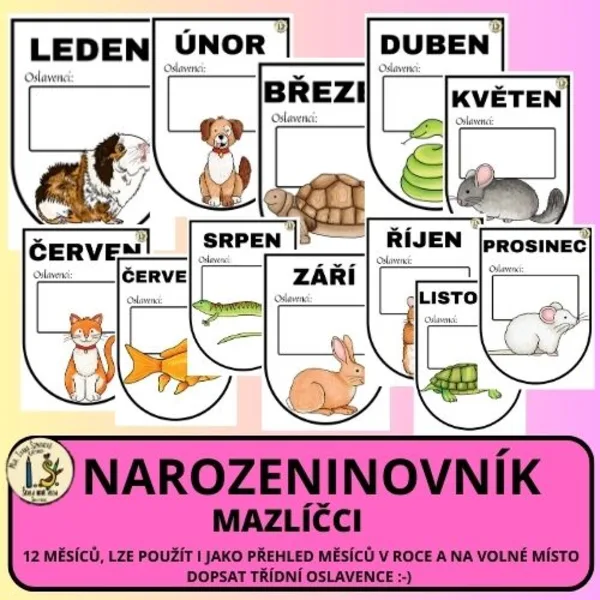 Narozeninovník - MAZLÍČCI 1