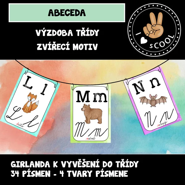 Abeceda - zvířátka 1
