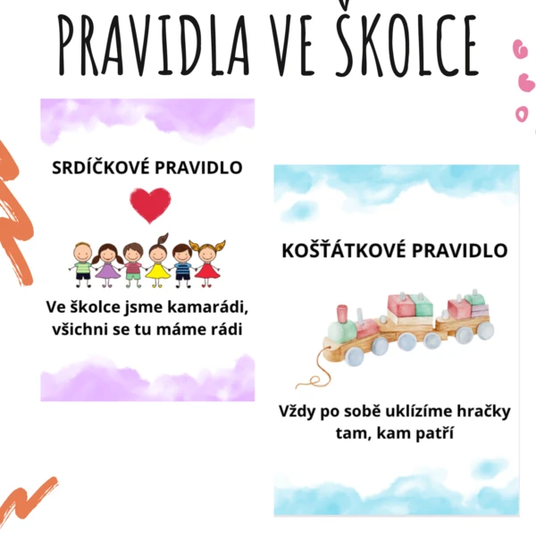 Pravidla ve Školce 1