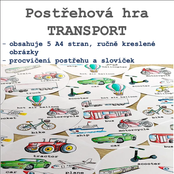 Postřehová hra - Transport 1