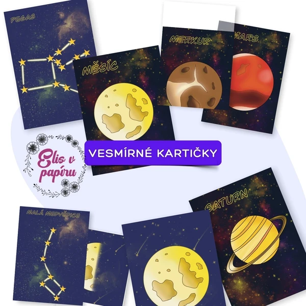 Vesmírné kartičky 1