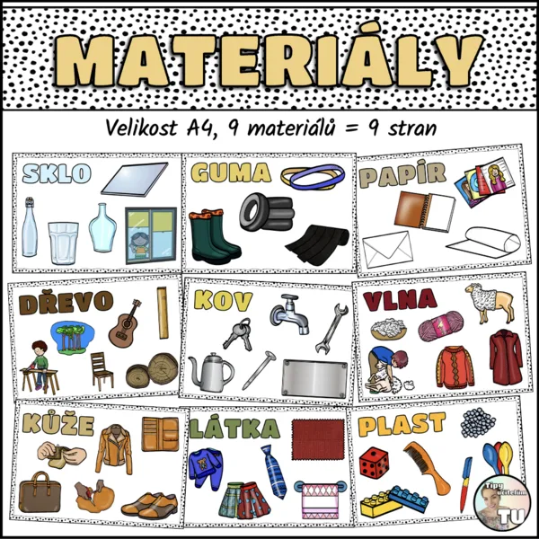 Materiály - boho design 1