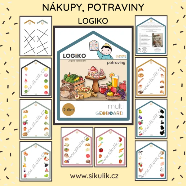 LOGIKO NÁKUPY, POTRAVINY 1