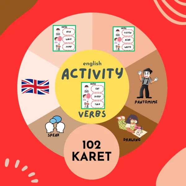 ACTIVITY - VERBS (102 CARDS) 1