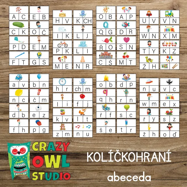 Kolíčkohraní PRVNÍ PÍSMENO 2 1