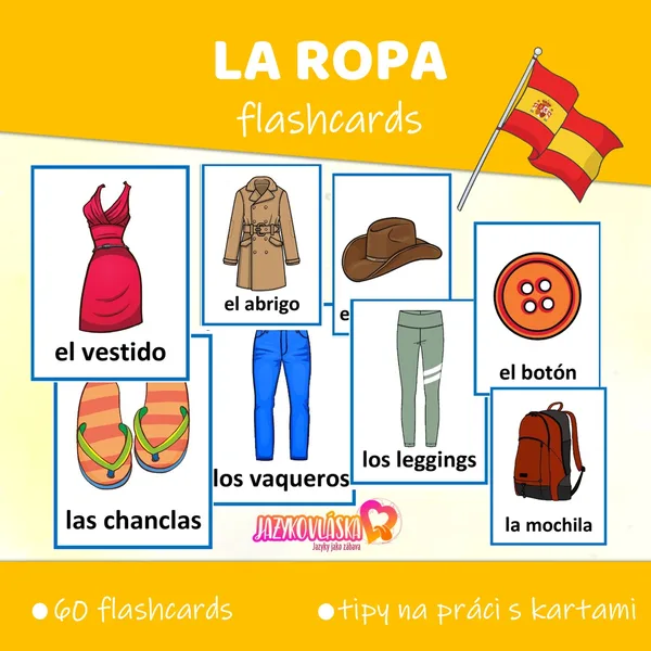 La ropa flashcards 1