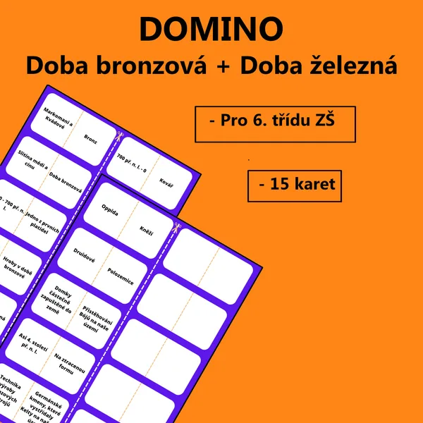 Domino - Doba bronzová + Doba železná 1