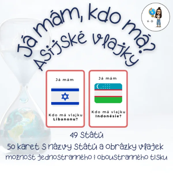 Já mám, kdo má? Asijské vlajky 1