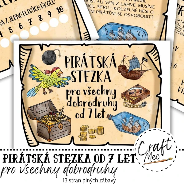 PIRÁTSKÁ STEZKA PRO DĚTI OD 7 LET 1