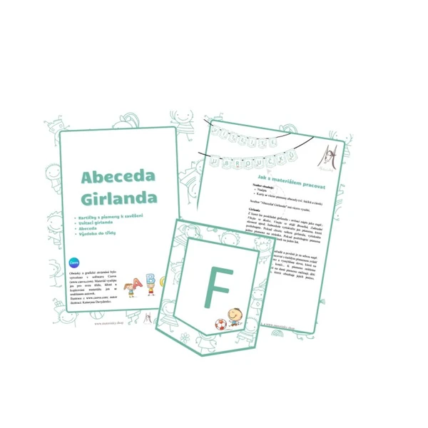 Abeceda, girlanda 1