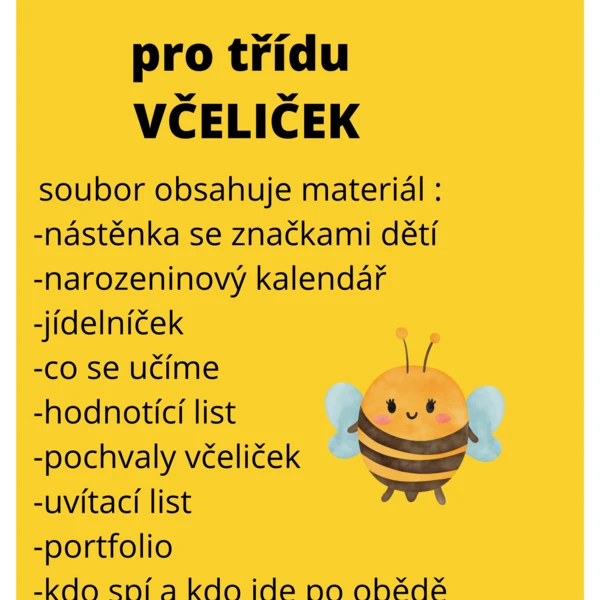 Třída včeliček 2 1