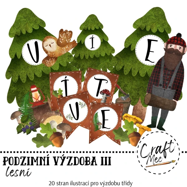 PODZIMNÍ VÝZDOBA - LESNÍ 1