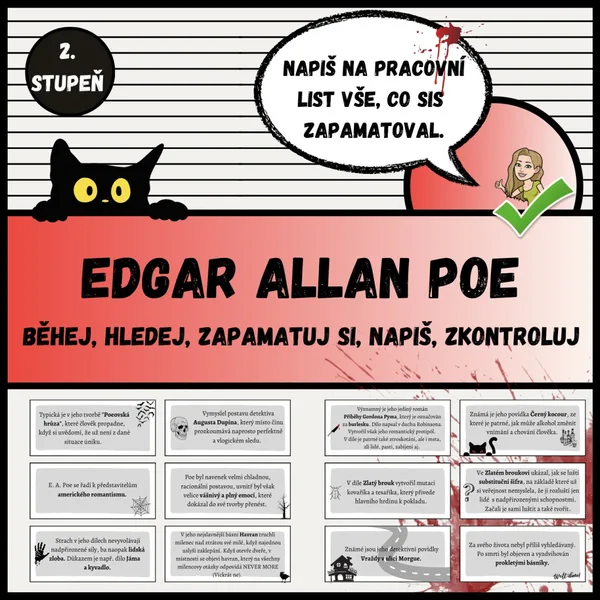 Edgar Allan Poe - běhačka 1