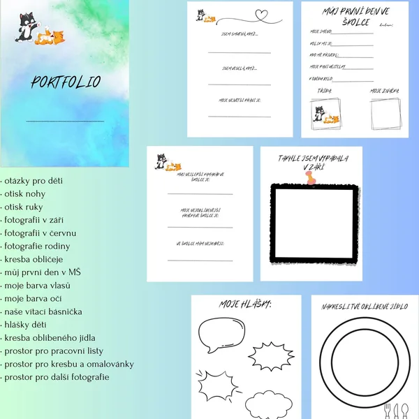 Portfolio kočky, kocouři, koťata 1