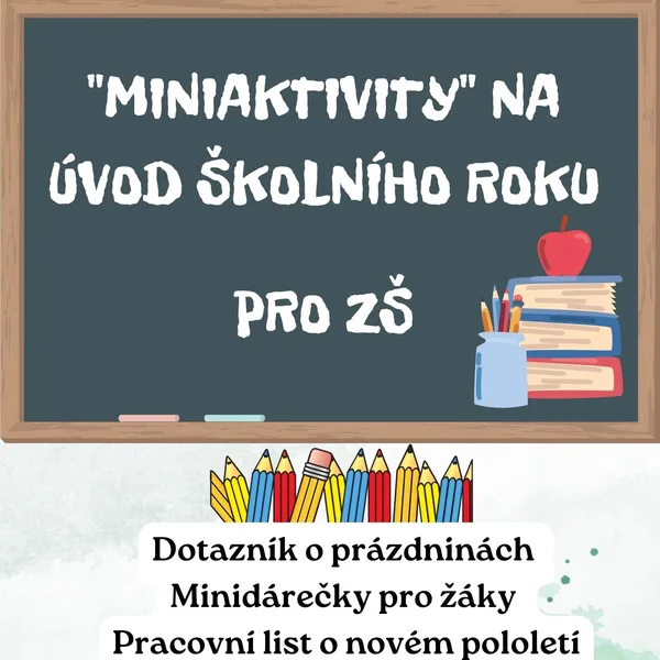 "Miniaktivity" na úvod školního roku  1