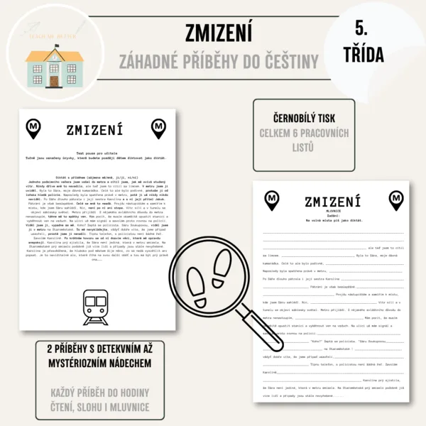 Zmizení - záhadné příběhy do češtiny 1
