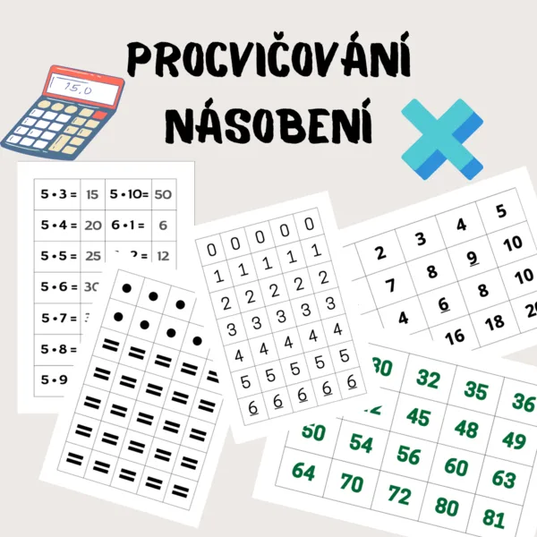 Aktivity na procvičování násobilky  1