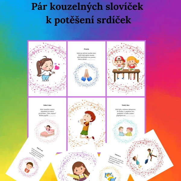 Pár kouzelných slovíček k potěšení srdíček 1