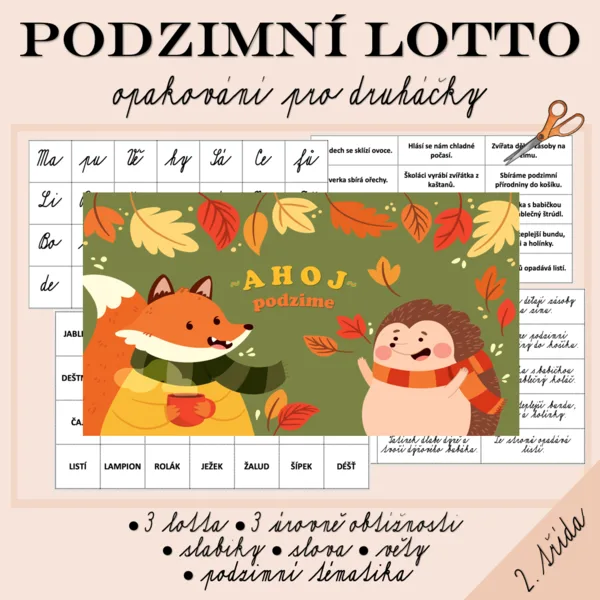 Podzimní lotto pro druháčky 1